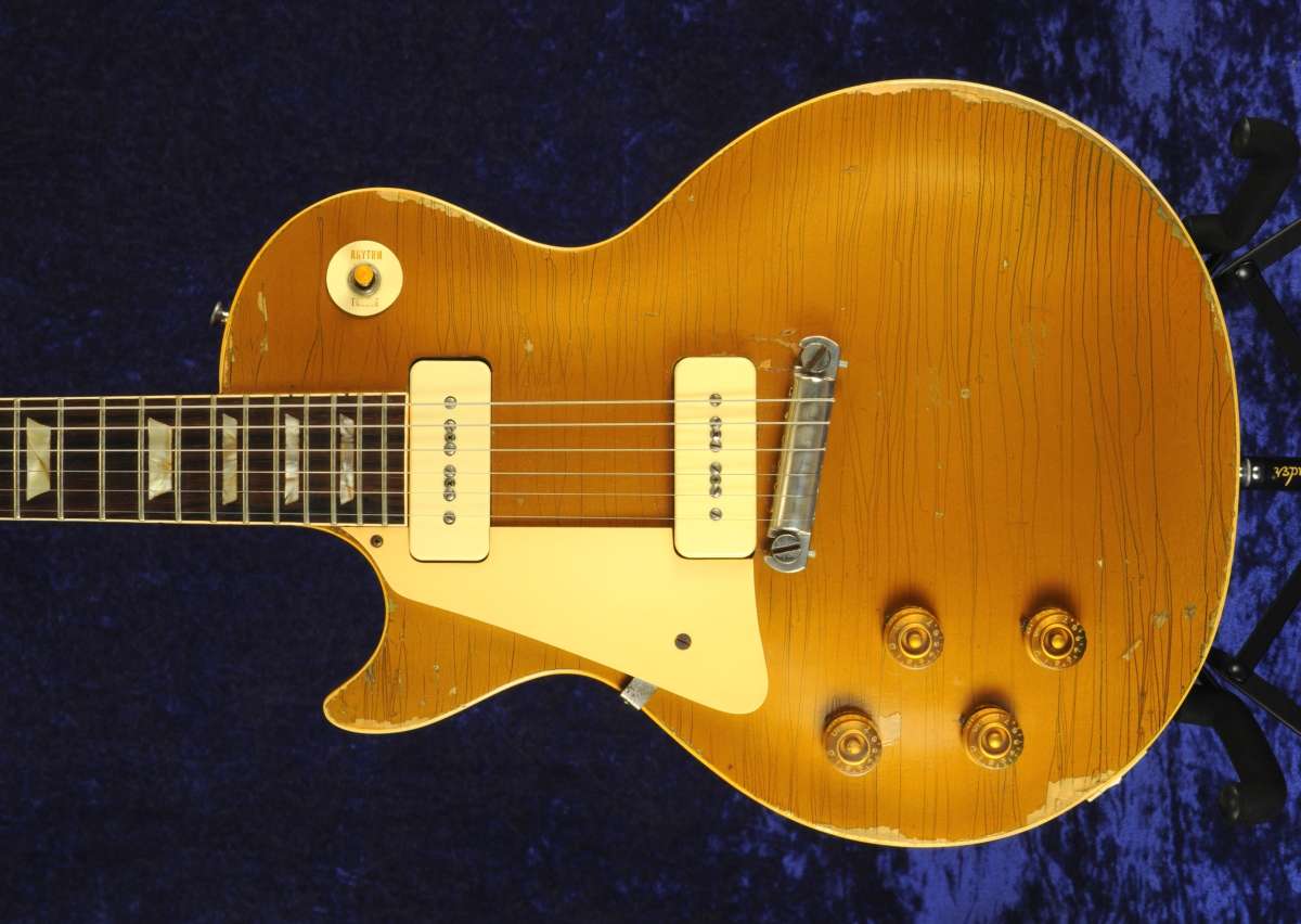 Gibson 1954 Les Paul closeup