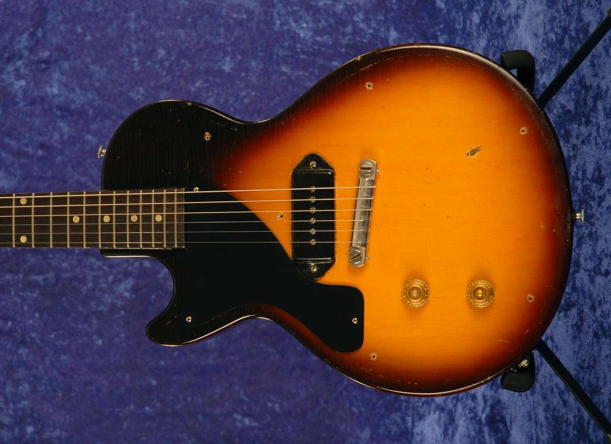 Gibson 1958 Les Paul Junior front closeup